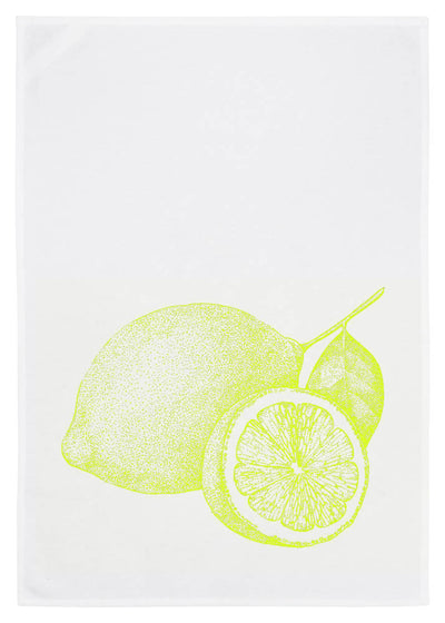 Dish towel – Lemon – Neon yellow