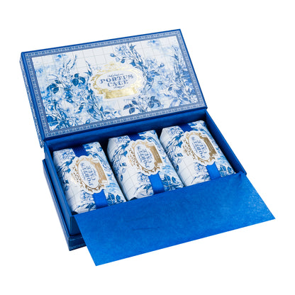 Portus Cale Seife Gold & Blue Geschenkset