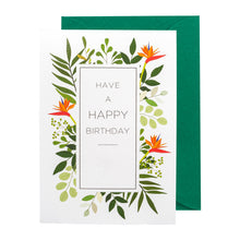 Grußkarte Have a happy Birthday – Botanic Bliss