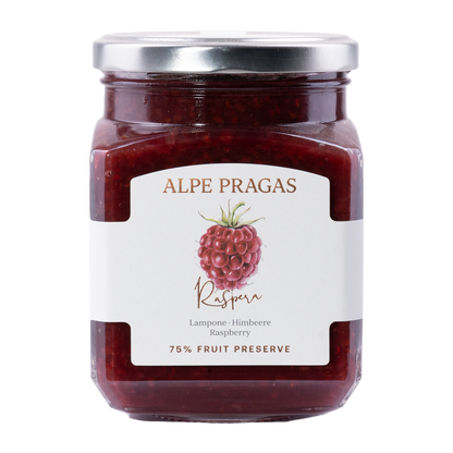 Alpe Pragas Himbeere Fruchtaufstrich 600g