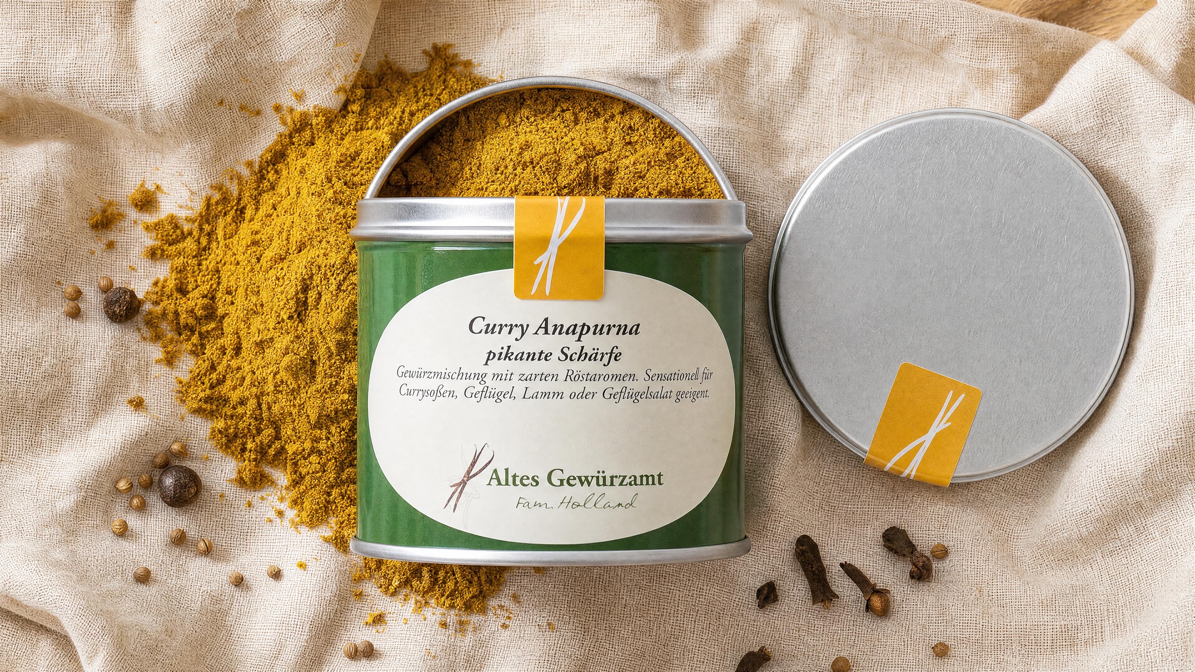 Altes Gewürzamt Curry & Masala von Ingo Holland | nur Gutes