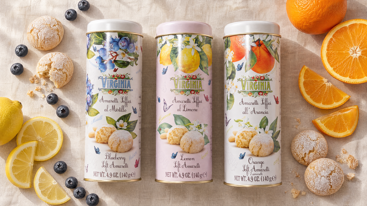 Amaretti Virginia: Amaretti aus Aprikosenkernen, Mandeln und Eiweiß