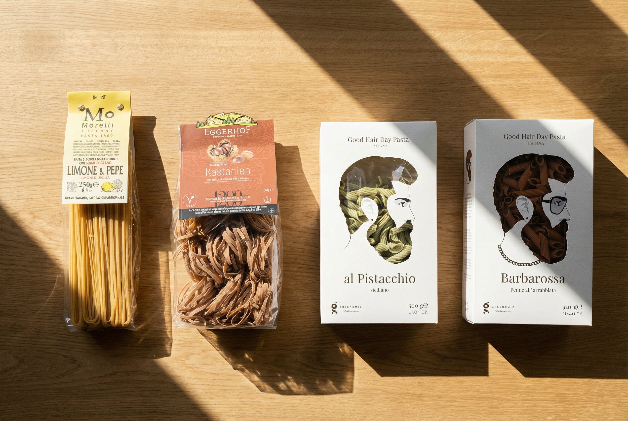 Aromatisierte Pasta