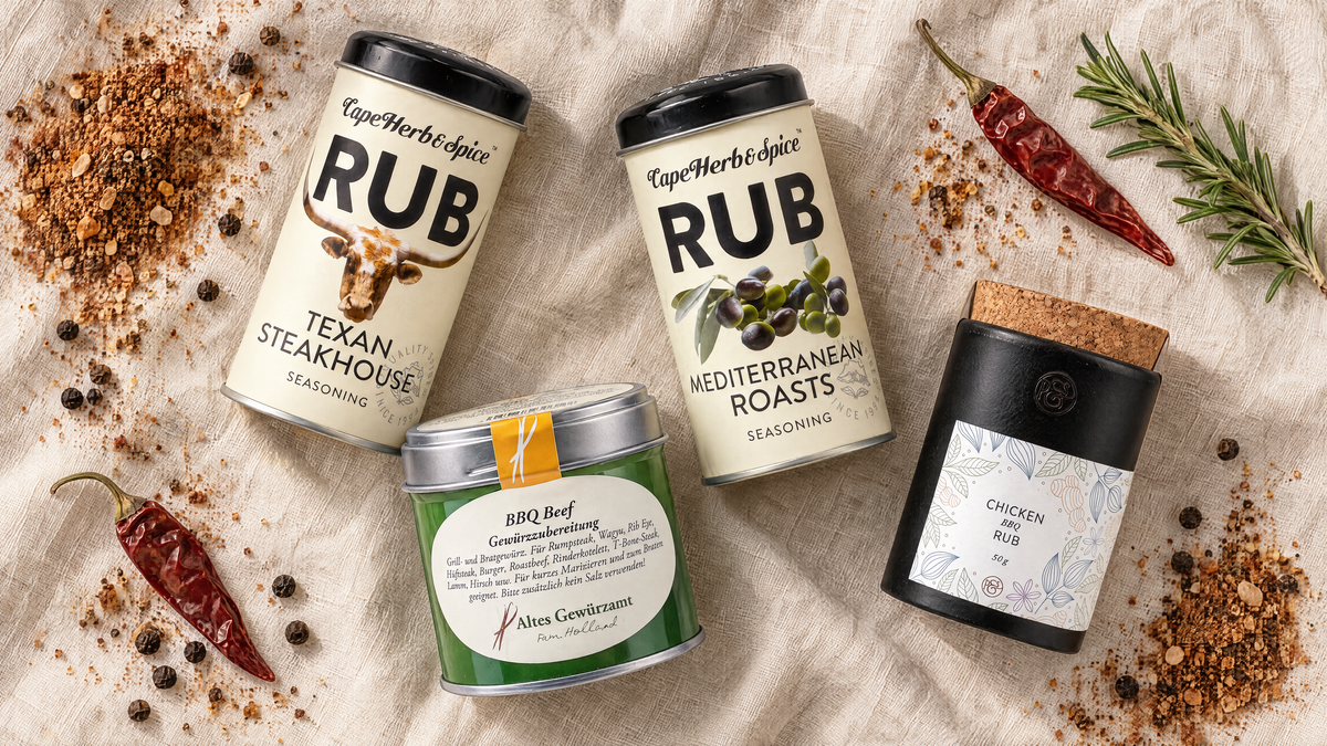 Grillgewürze kaufen – BBQ Rubs mit Charakter | nur Gutes