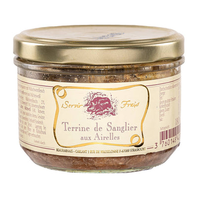 Wildschweinpastete mit Preisselbeeren