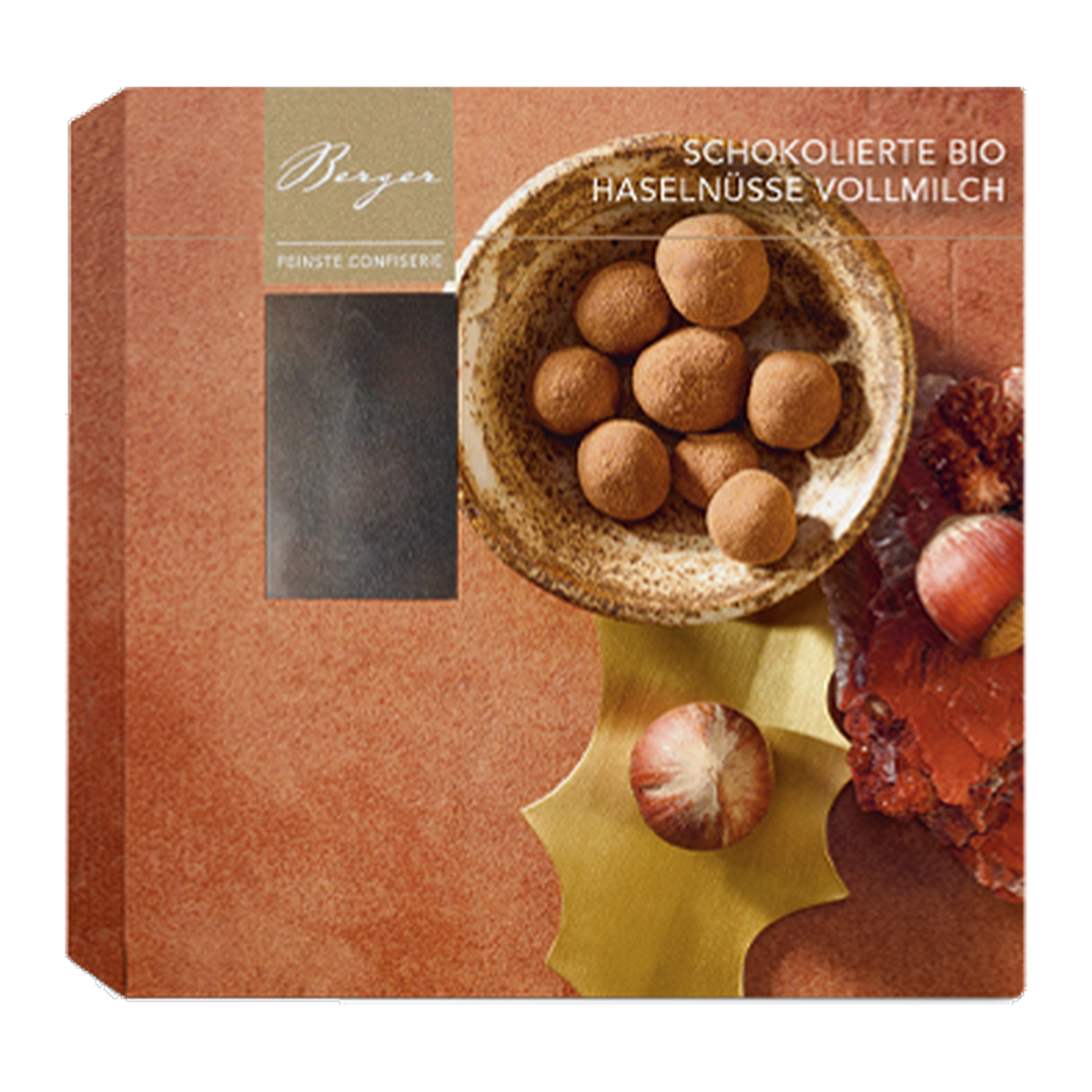 Bio Haselnüsse in Vollmilch von Berger Confiserie