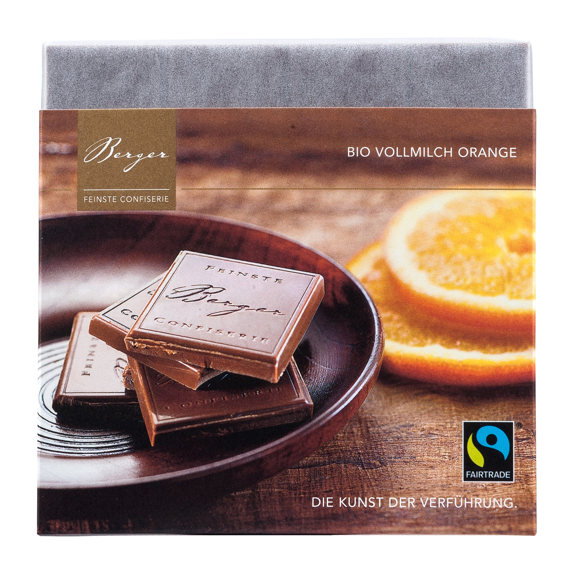 Berger Schokolade  Vollmilch Orange [BIO] [FAIR]
