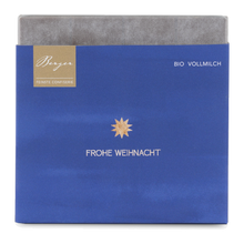 Frohe Weihnachten in Bio-Vollmilch von Berger Confiserie