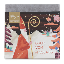 Gruß vom Nikolaus in Bio-Vollmilch von Berger Confiserie
