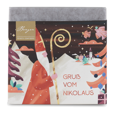 Bio Vollmilchschokolade – Gruß vom Nikolaus