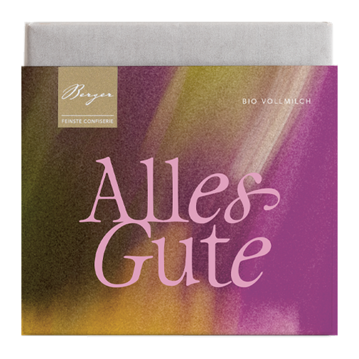 Bio Vollmilchschokolade Alles Gute von Berger Confiserie
