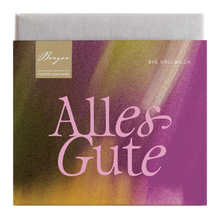 Bio Vollmilchschokolade Alles Gute von Berger Confiserie