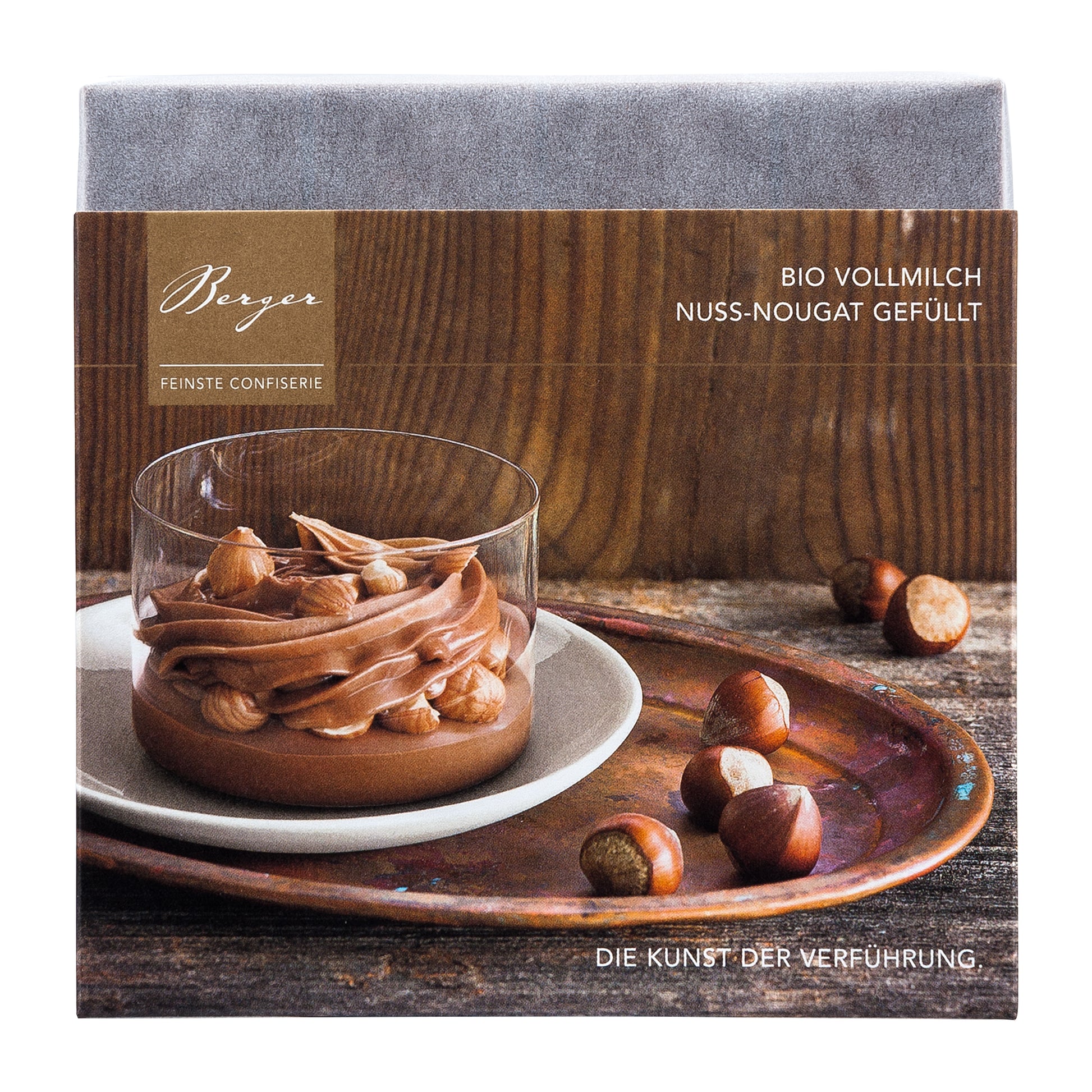 Berger Schokolade  Vollmilch Nuss-Nougat [BIO]