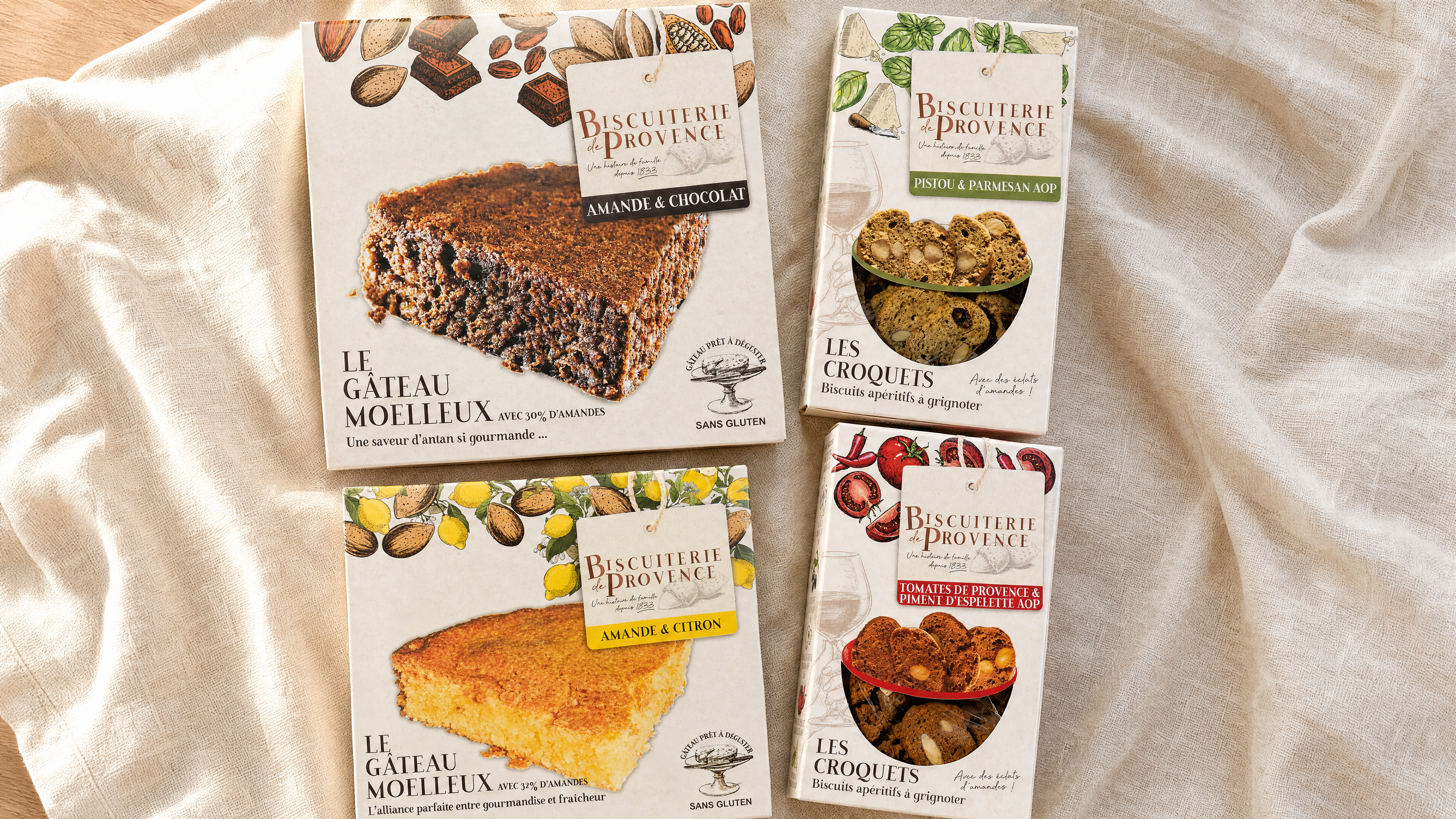 Biscuiterie Provence – glutenfreier Mandelkuchen