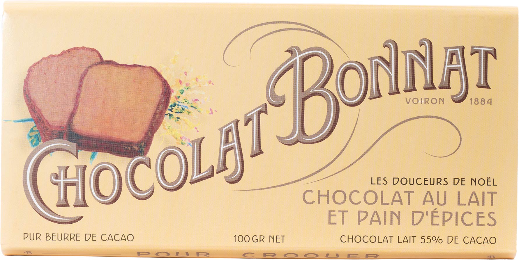 Bonnat  Milchschokolade Pain d'épices
