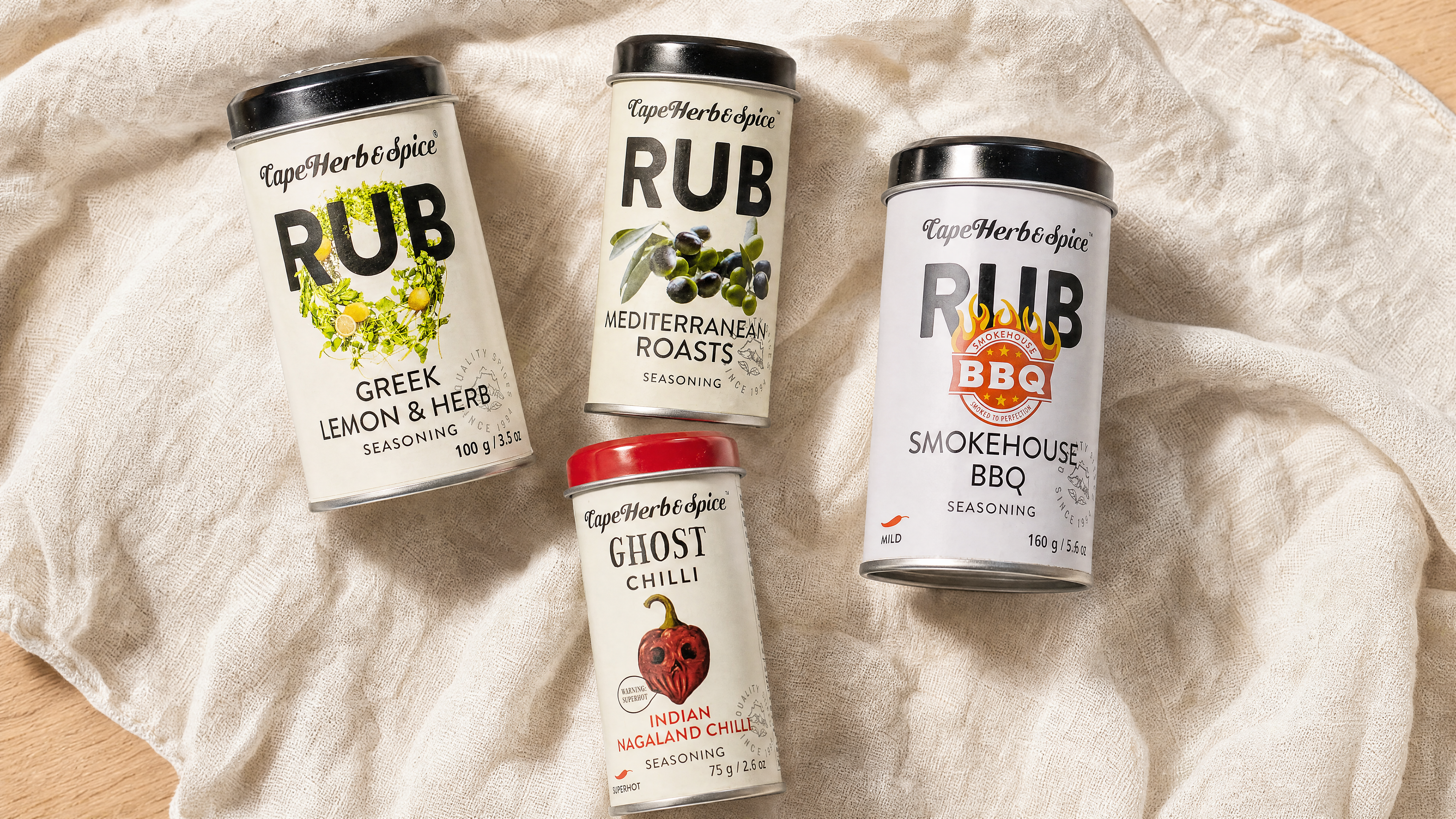 Cape Herb & Spice DE: BBQ Rubs und Curries