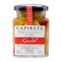 Capirete  Gordal Oliven mit Chili