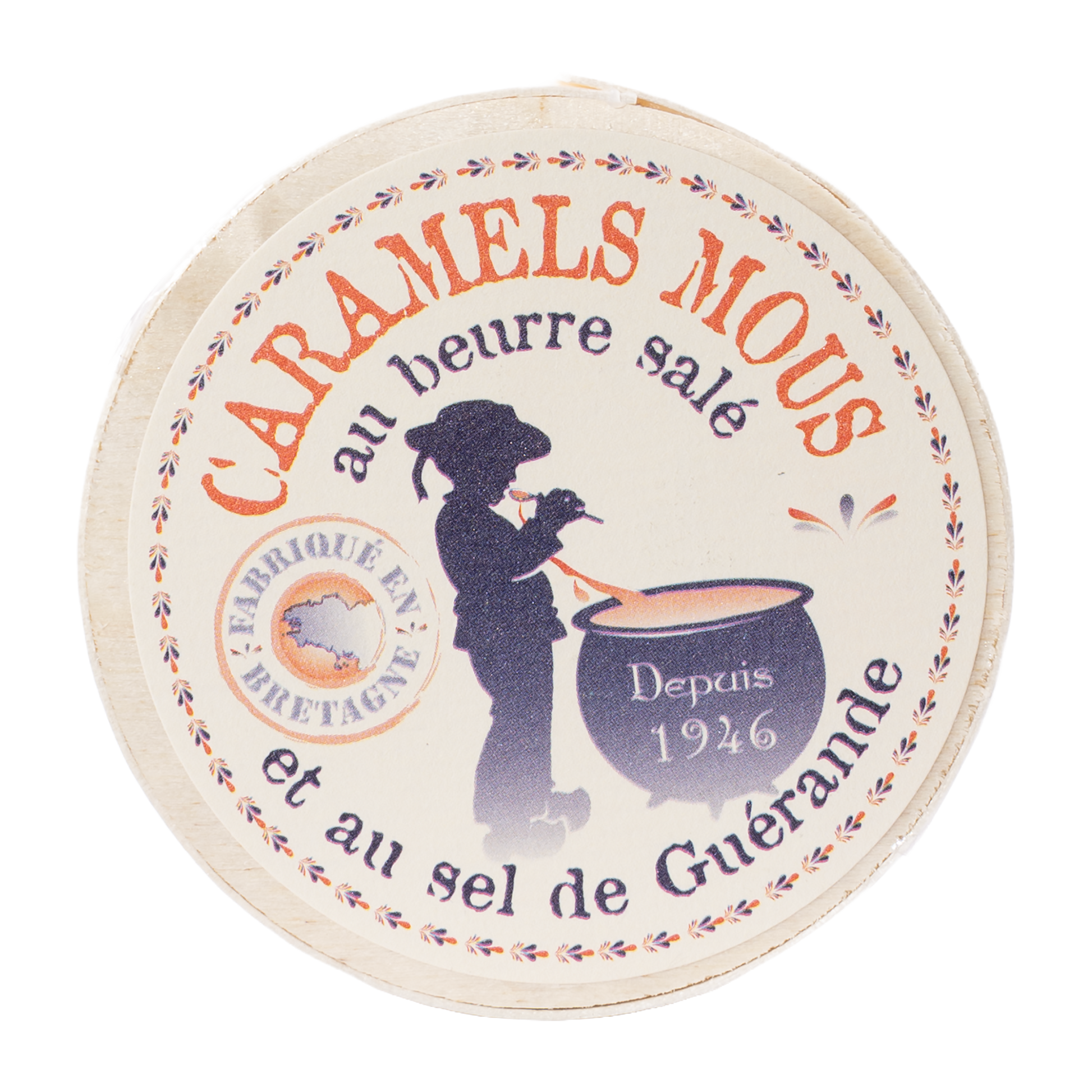 Butterkaramell Caramels in Holzdose