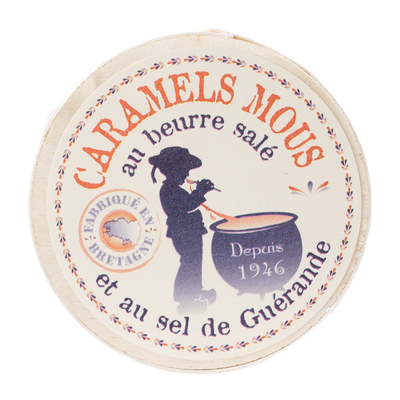 Caramels in a wooden box