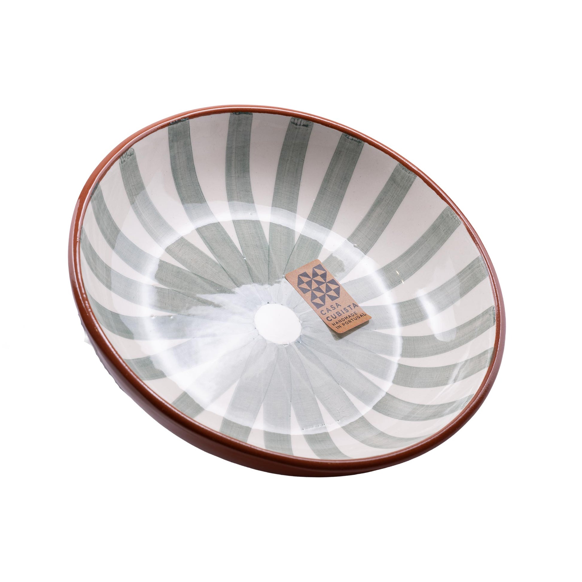 Keramikschale mittel  ray sage
