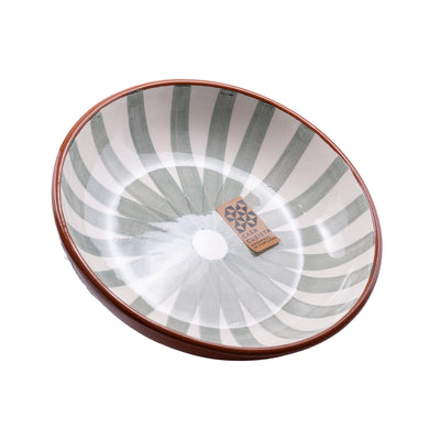 Ceramic bowl medium – ray sage