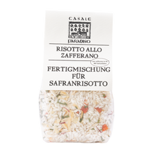Safranrisotto mit echten Safranfäden