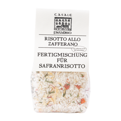 Risotto with saffron threads