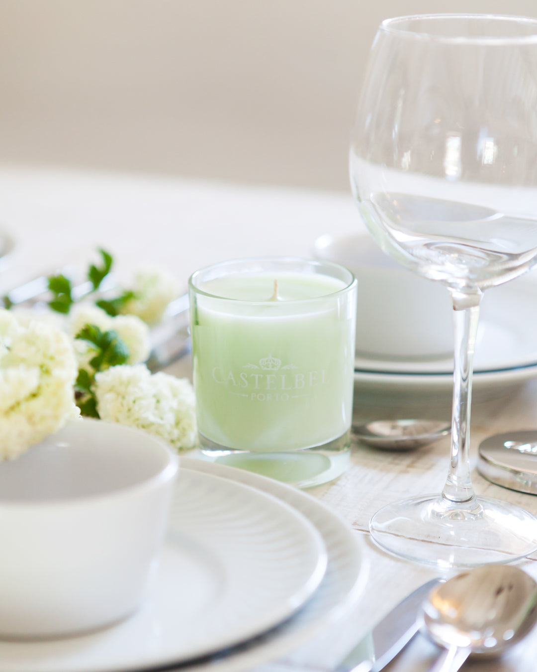 Duftkerze Verbena – Moodbild