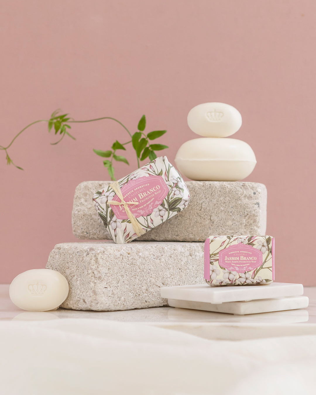 Gästeseife Weißer Jasmin – Moodbild