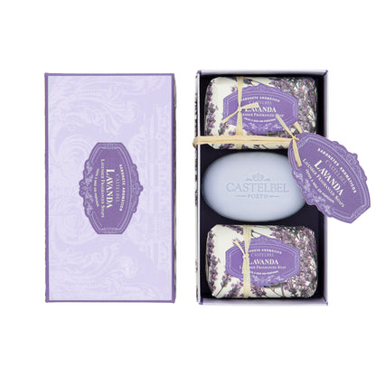 Castelbel Seifen Geschenkset Lavendel