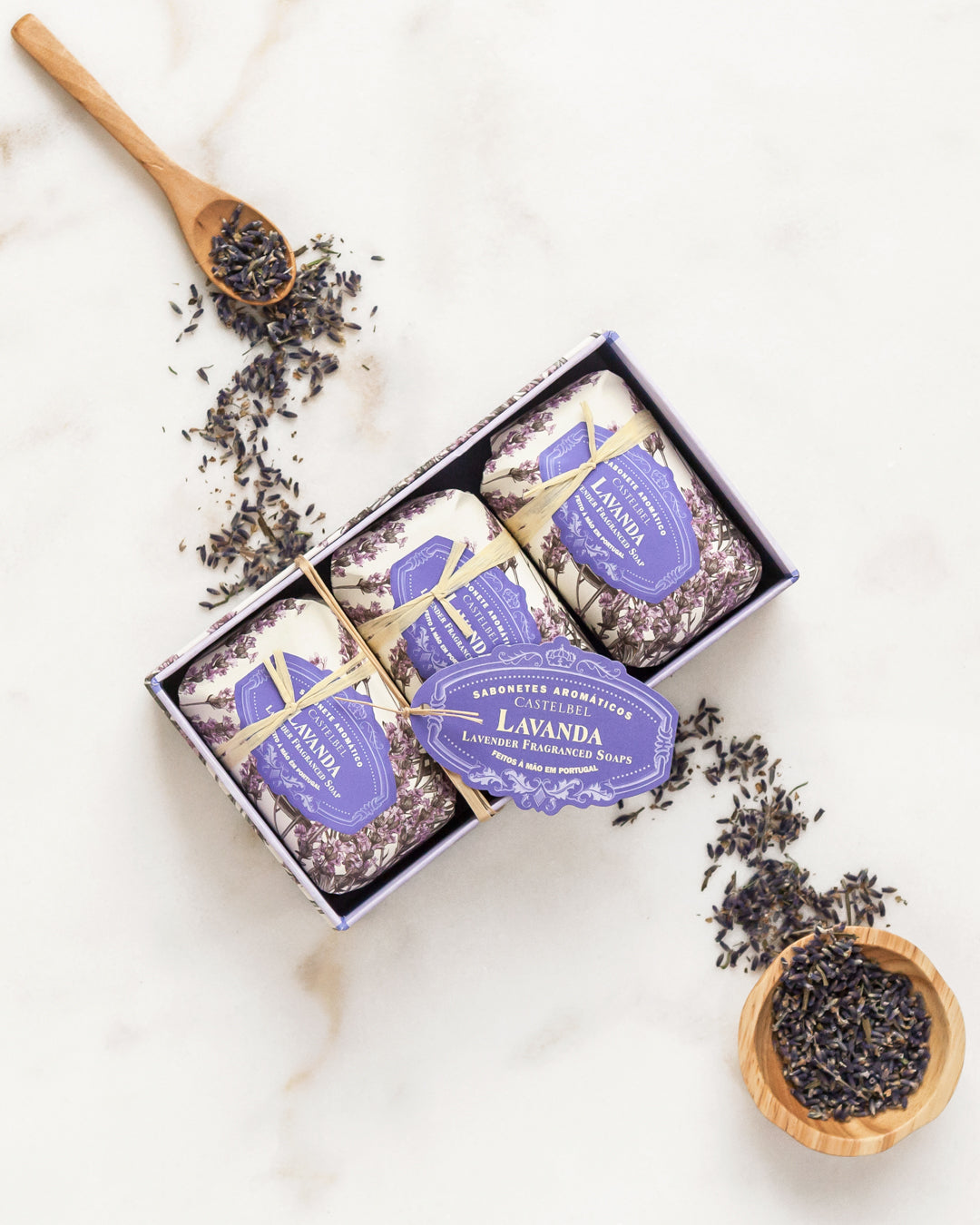 Seifen Geschenkset – Lavendel – Moodbild