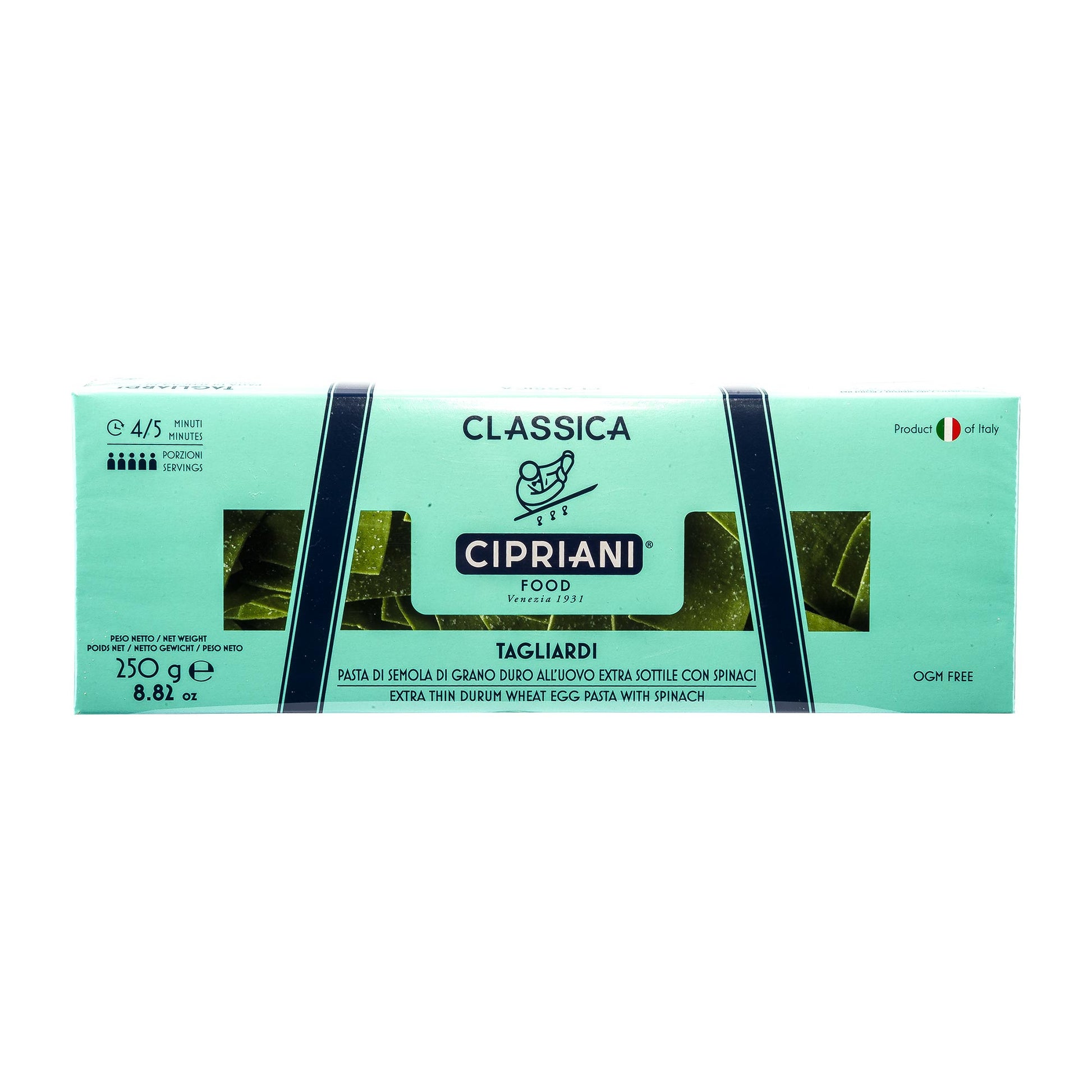 Cipriani Pasta  Tagliardi mit Spinat