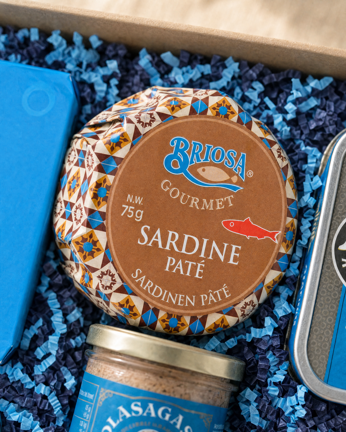 Briosa Gourmet Sardinen-Paté in der Gourmetbox Fisch in Dosen
