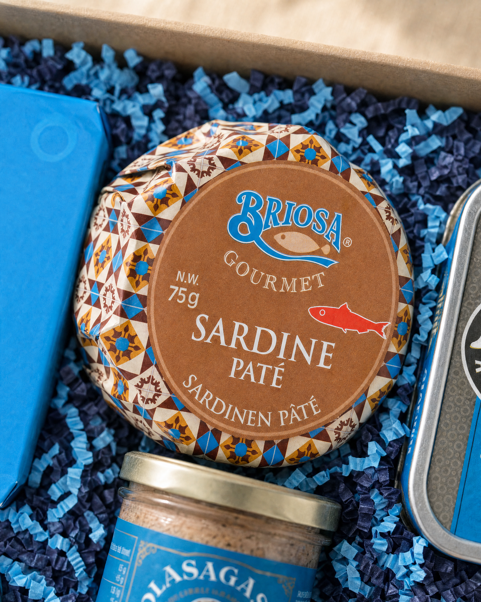 Briosa Gourmet Sardinen-Paté in der Gourmetbox Fisch in Dosen