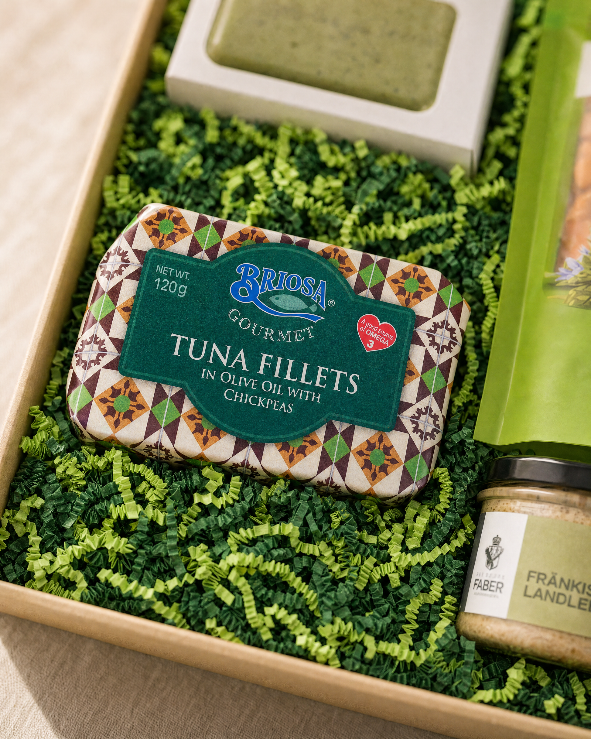 Briosa Thunfischfilet mit Kichererbsen in der Gourmetbox Wermut & Wegbegleiter