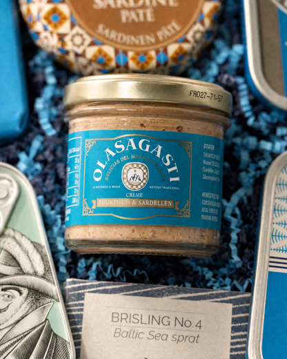 Olasagasti Thunfisch-Sardellen-Creme in der Gourmetbox Fisch in Dosen