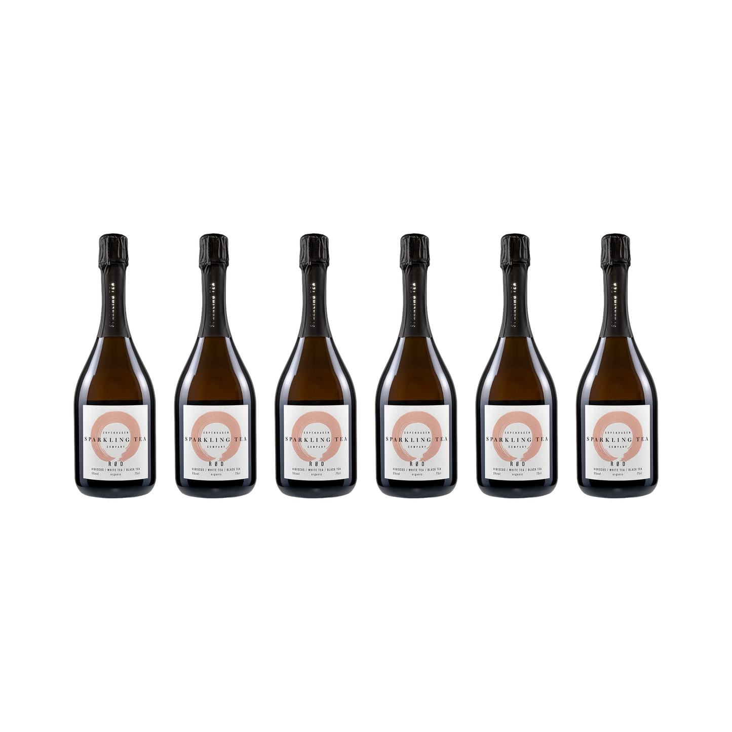 Sparkling Tea Rød – 5% — 6× 750 ml