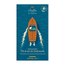 Dolfin dunkle Schokolade mit Guérande Salz
