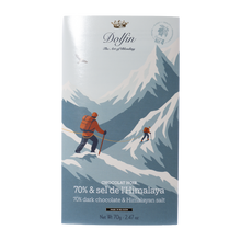 Zartbitterschokolade mit Himalayasalz von Dolfin