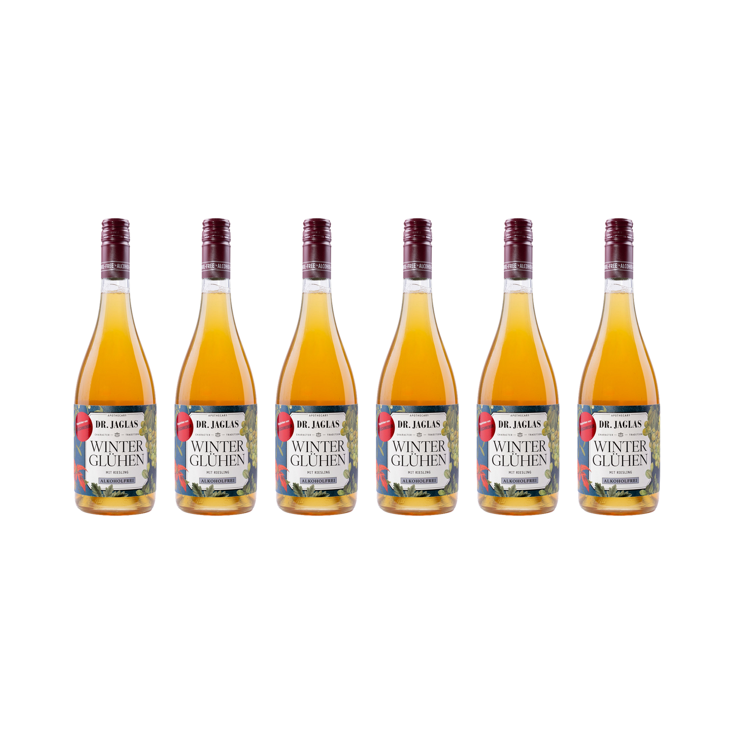 Winter-Glühen weiß – alkoholfrei — 6× 750 ml