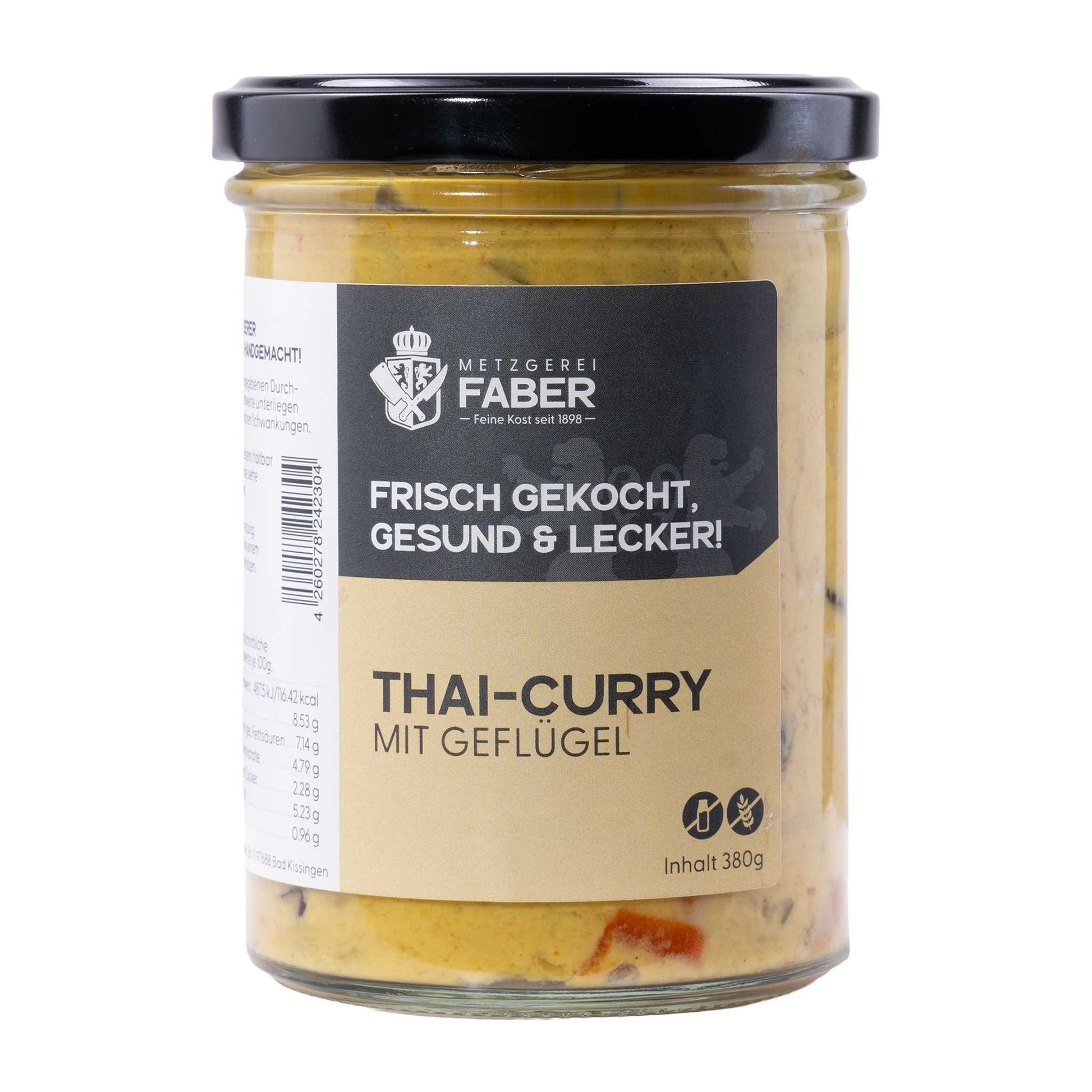 Faber Feinkost Thai Curry mit Geflügel