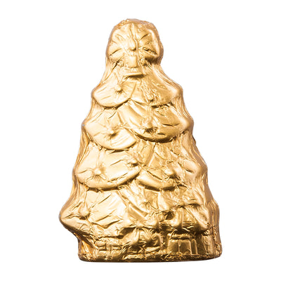 Schoko Weihnachtsbaum gold – 40g