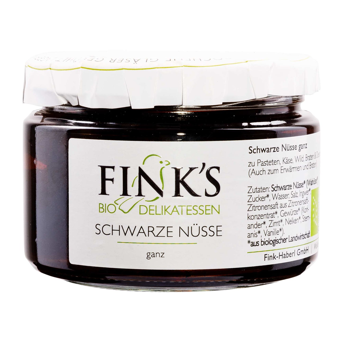 Finks Delikatessen  Schwarze Nüsse
