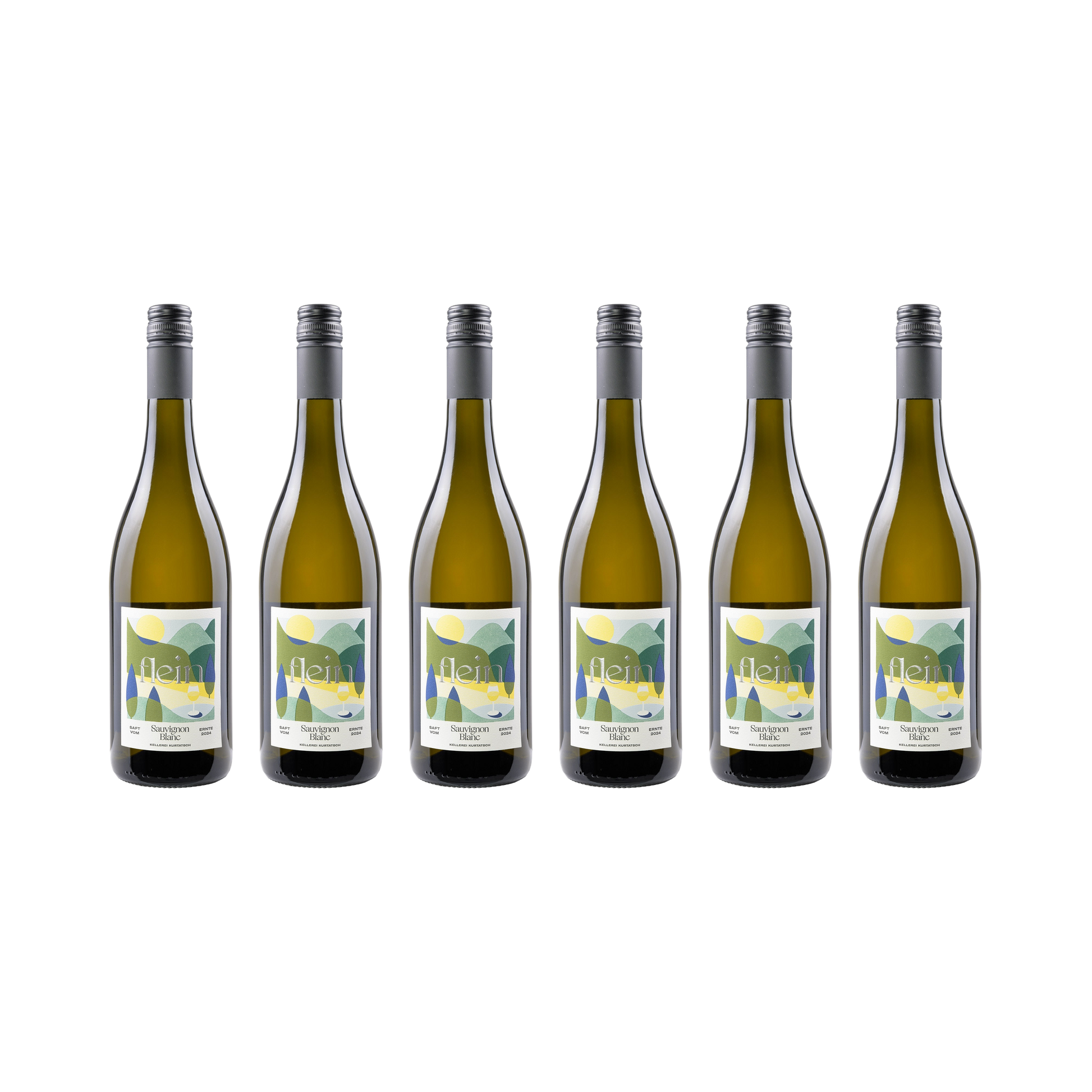 FLEIN Sauvignon Blanc – Traubensaft alkoholfrei — 6× 750 ml