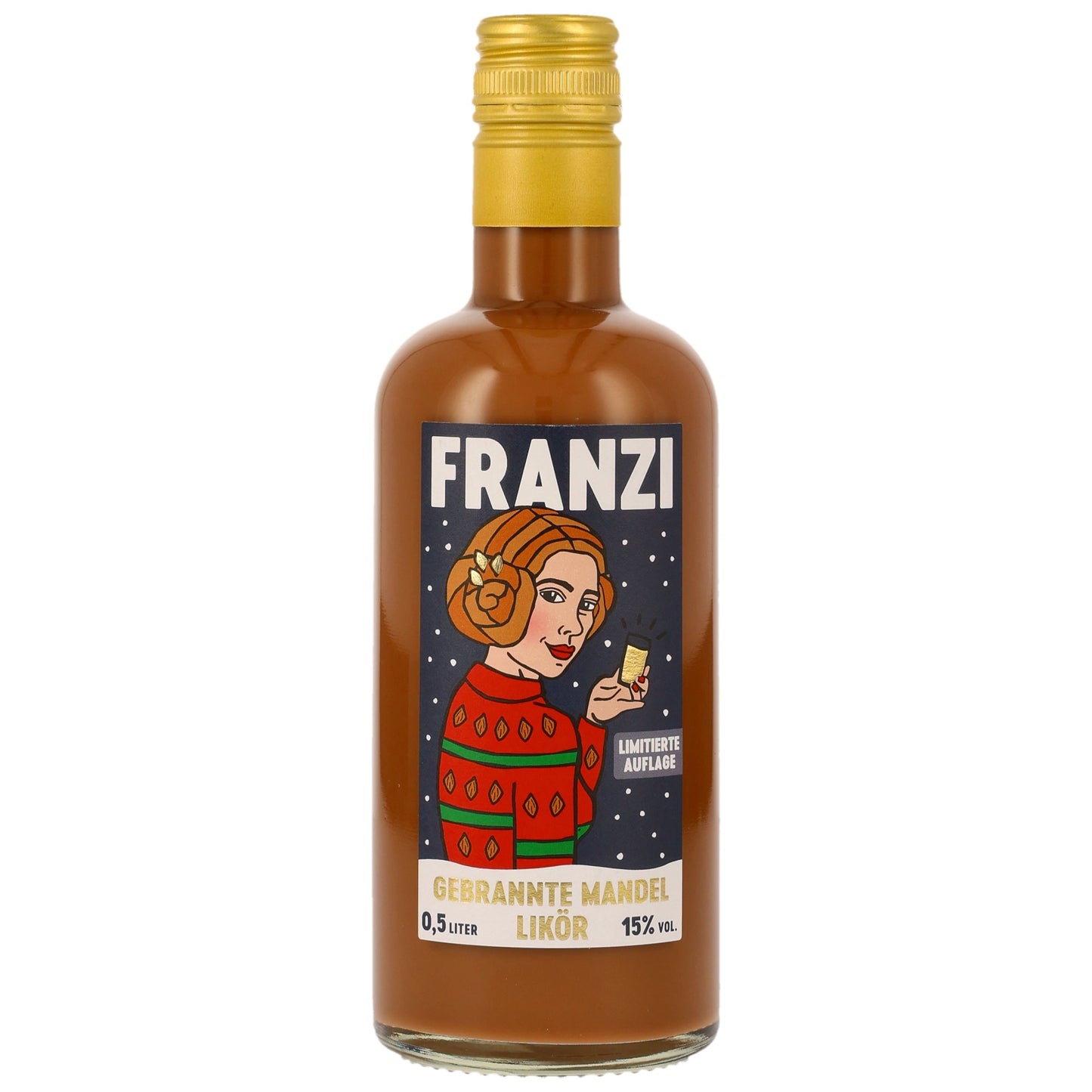 FRANZI  gebrannte Mandel Likör  500ml