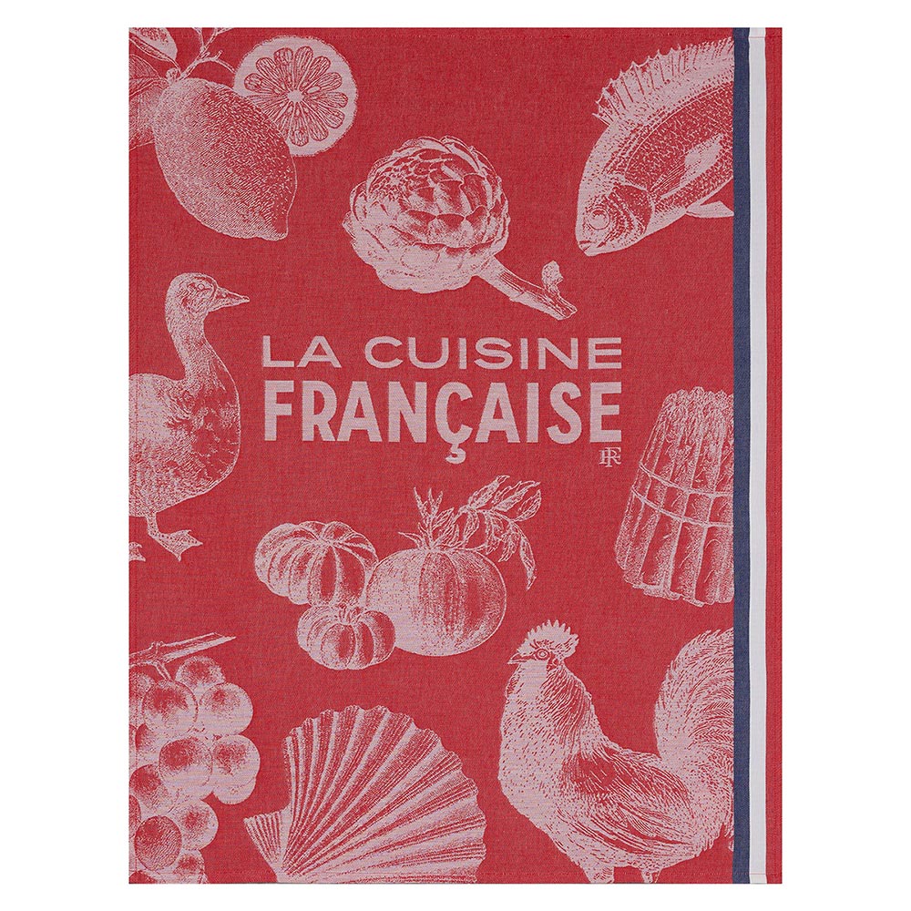 Le Jacquard Francais – Geschirrtuch – Gastronomie – rot
