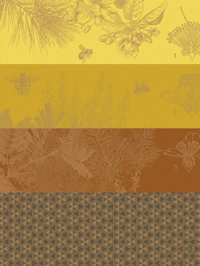 Geschirrtuch – Miel de Fleurs – gelb