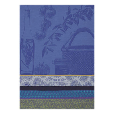 Tea towel – Saveurs de Provence – blue