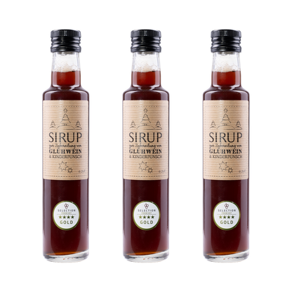Glühwein Sirup – 3× 250 ml