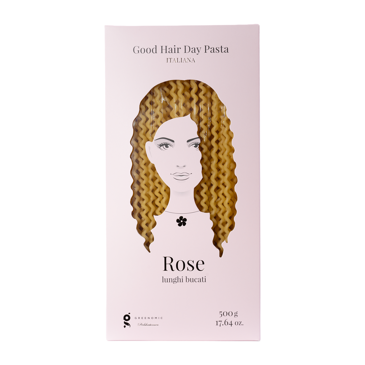Rose lunghi bucati – Good Hair Day Pasta von Greenomic